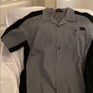Grey/black garage shirt